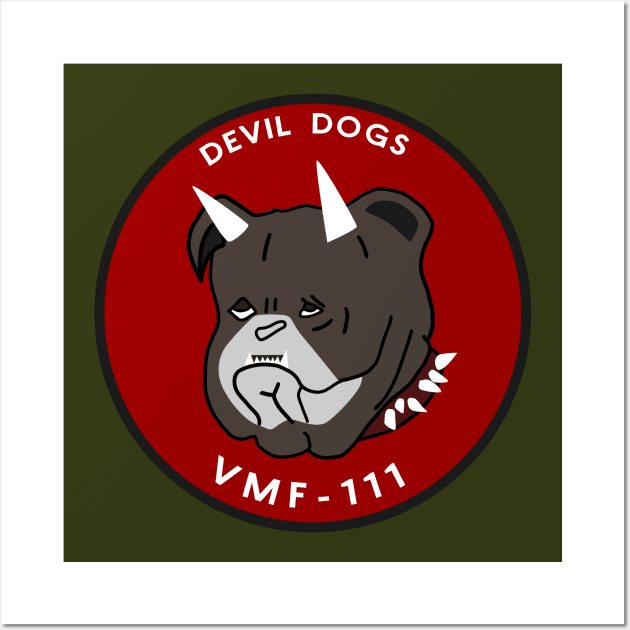 VMF 111 Devil Dogs Wall Art by Yeaha